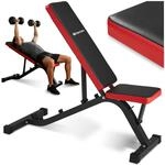 tectake&reg; Hantelbank, mit Schnellverstellung, Sitz 2-fach verstellbar, rutschfest,