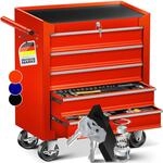 MASKO&reg; Werkstattwagen - 5 / 7 Schubladen, Abschlie&szlig;bar Massives Metall Mobiler