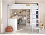Parisot Multifunktionshochbett "Higher 1" Esche