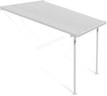 Palram Canopia Feria Terrassen&uuml;berdachung wei&szlig; 305x298x260-305 in cm (LxBxH)