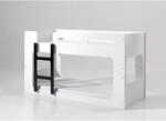 Vipack halbhohes Bett Luca, 90 x 200 cm