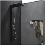 HOME DELUXE Duschpaneel mit Regendusche CASCATA &ndash; Schwarz