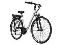Adore Pedelec E-Bike Cityfahrrad 28'' Adore Versailles weiß-grün