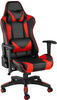 tectake® Racing Gaming Stuhl, ergonomische Form, mit verstellbarer...