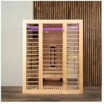 HOME DELUXE Infrarotkabine REDSUN DELUXE L - 153 x 110 cm f&uuml;r 3 Personen