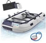 ArtSport Schlauchboot 3,20 m mit 2 Sitzb&auml;nke, Aluboden, Paddel, Pumpe, Tasche &
