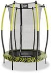 EXIT Tiggy Junior Trampoline &oslash;140cm Lime + Sicherheitsnetz