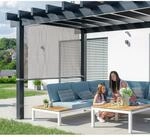 Sojag Aluminium Pergola Yamba 10x16 inkl. Sonnensegel