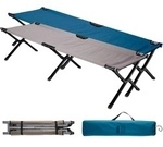 GRAND CANYON Alu Feldbett Topaz M/L Camping Liege Gäste Klapp Bett Groß 150 kg GRAND CANYON Alu Feldbett Topaz M/L Camping Liege Gäste Klapp Bett Groß 150 kg