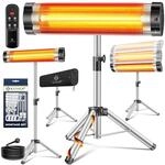 KESSER&reg; Infrarotstrahler Heizstrahler Terrassenstrahler 2500W mit Fernbedienung