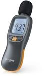 Brandson digitales Schallpegelmessger&auml;t 35 dB(A) bis 130 dB(A) Windschutz -