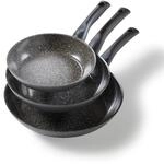 STONELINE&reg; CERAMIC Pfannen-Set, 3-tlg., 20/24/28 cm