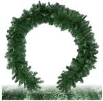 tectake&reg; Weihnachtsgirlande, naturgetreu, 270 cm, 180 Zweige, mit Schlaufe zum