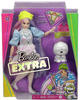 Mattel GVR05 - Barbie - Extra - Puppe mit Styling-Zubehör und Tier
