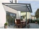 Gutta 4293153 Terrassen&uuml;berdachung anthrazit, 306 x 306 cm