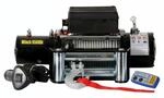 Berger u. Schr&ouml;ter Profi-Seilwinde 12 V, 5900/11800 kg mit Stahlseil