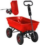 Miweba Bollerwagen Dumper, verriegelbare Kippfunktion, robuste PP-Wanne,