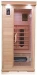 Dewello&reg; Infrarotkabine Infrarotsauna WINDSOR 90cm x 90cm inkl. 4 Keramikstrahler,