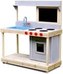 Coemo Spielk&uuml;che Noah Outdoor Matschk&uuml;che mit Kreidetafel