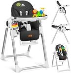 KIDIZ&reg; 3in1 Hochstuhl Kinderhochstuhl inkl. Spielb&uuml;gel , Babyliege ,...
