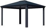 Palram - Canopia Dallas 4.3 X 3.6 Gartenpavillon, anthrazit