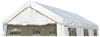 DEGAMO Ersatzdach / Dachplane PALMA für Zelt 3x6 Meter, PVC weiss 480g/m2,...