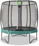 EXIT Allure Premium Trampolin &oslash;253cm - gr&uuml;n