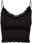 ONLVICKY LACE SEAMLESS CROPPED TOP Damen T-Shirt