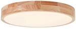 BRILLIANT Lampe, Slimline LED Wand- und Deckenleuchte 39cm holz hell/wei&szlig;, 1x LED