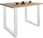 VCM Holz Schreibtisch H. 76 x B. 110 x T. 50 cm Computertisch schlicht F&uuml;&szlig;e