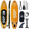 24MOVE® Standup Paddle Board SUP, inkl. umfangreichem Zubehör, Paddel und