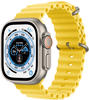 REFURBISHED – APPLE Watch Ultra 49mm Titangehäuse Ocean Armband Gelb...