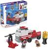 Mattel HHN05 - Paw Patrol - Mega Bloks - 2-in-1 Bauset, 37 Teile, Feuerwehrauto...