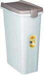 Kerbl Futtercontainer (Trockenfutterbeh?lter, 40 lt, braun/wei&curren;) 80832