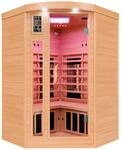Dewello&reg; Infrarotkabine Infrarotsauna LAKEFIELD PRO Hemlock-Zeder 120cm x 120cm