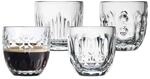 La Roch&eacute;re Espressogl&auml;ser Facetten 100 ml 4er Set