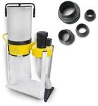BAMATO Absauganlage AB-1500CF mit Feinstaubfilter und Adapter Set (230V)