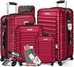 KESSER&reg; 4tlg. Hartschalenkofferset Hartschalenkoffer Reisekoffer Set Reisekofferset