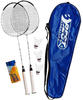 Best Sporting Badminton Schläger Set 200 XT mit Bällen I 2 Federballschläger...