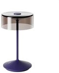 Numotion Akku Glasleuchte Sigor Tischleuchte IP 54 Pflaumenblau 265mm 2,2W FlexMood