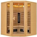 Infrarotkabine Nyborg E150K &ndash; Infrarotsauna 4 Personen &ndash;LED-Farblicht, 7