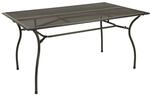 DEGAMO Gartentisch CLASSIC 90x150cm, Streckmetall anthrazit
