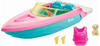 Mattel GRG29 - Barbie - Speedboot mit Zubehör, ohne Puppe