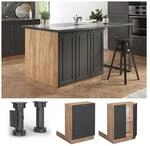 Vicco Regalinselunterschrank K&uuml;chenschrank K&uuml;chenm&ouml;bel Fame-Line Landhaus Eiche