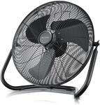 Brandson - Windmaschine Retro Stil 160 Watt - Ventilator in Schwarz -