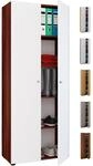 VCM B&uuml;roschrank mit 5 F&auml;chern moderner Aktenschrank mit Dreht&uuml;ren Ma&szlig;e B. 70 x