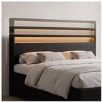 Juskys Polsterbett Lyon 180 x 200 cm - schwarz mit Kaltschaummatratze