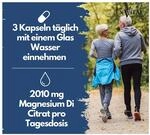 EXVital&reg; Tri-Magnesium Dicitrat, hochkonzentriert, 180 Kapseln