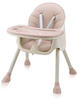 Baby Vivo Design 2in1 Kinderhochstuhl - Oscar in Pink