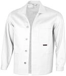 QUALITEX HIGH QUALITY WORKWEAR Langjacke classic wei&szlig; Herren: 102